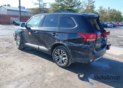 2016 Mitsubishi Outlander Se из США, поврежденный, VIN JA4AZ3A31GZ017538